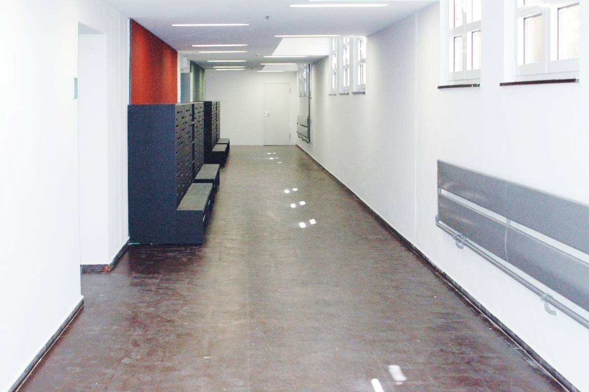 Brandschutz Altbau Weinbrennerschule Karlsruhe - SWA